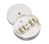 Bulk Hardware BH02794 Boîte de jonction avec 4 borne 5 A Blanc