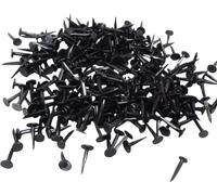 Bulk Hardware BH02815 Petits clous, 13 mm, Set de 100 Pièces - Noir