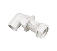 Bulk Hardware BH02955 Connecteur coudé pour réservoir de tropplein
