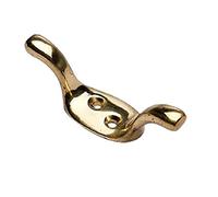 Bulk Hardware BH03421 Taquet d'amarrage en Laiton massif, 100 mm