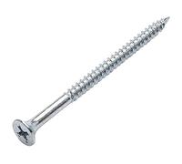 Bulk Hardware BH03489 Vis filetée double à tête évasée ZP, 3,5 pouces x 50 mm, Set de 45 Pièces