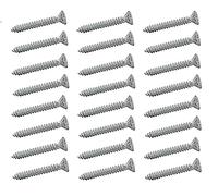 Bulk Hardware BH03520 Pozi Vis fraisée auto taraudeuse BZP, 6 mm x 3/4 pouce, Set de 100 Pièces