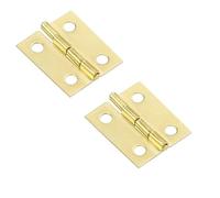 Bulk Hardware BH03819 Charnière en Laiton massif, 50 mm, Set de 2 Pièces