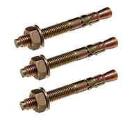 Bulk Hardware BH03984 Vis d'ancrage à boulon, Set de 10 Pièces