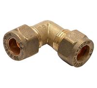 Bulk Hardware BH04178 Raccord de compression droit en Laiton, 10 mm