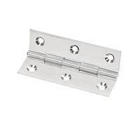 Bulk Hardware BH04288 Charnière en Acier Electro-Laiton, 75 mm, Set de 2 Pièces