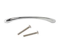 Bulk Hardware BH04388 Victorienne Poignée courbe Chrome brillant, 128 mm