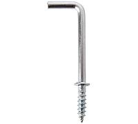 Bulk Hardware BH04456 Crochet de placard plaqué au zinc brillant, 38 mm, Set de 25 Pièces