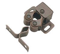 Bulk Hardware BH04476 Loqueteau d'armoire/À double rouleaux en Bronze, Set de 15 Pièces
