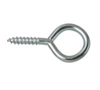 Bulk Hardware bh04741 50 mm bzp acier vigne Eye - Argenté (Lot de 5)