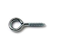 Bulk Hardware bh04814 65 mm bzp Pitons à vis en acier - Argent (Lot de 2)