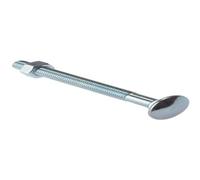 Bulk Hardware Bh04832 M8 x 100 mm (10,2 cm) Coach Boulon et écrou ZP - Lot de 10