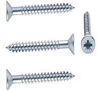 Bulk Hardware Bh04878 Pozi Bulk Hardware CSK Vis BZP 6 x 1.4 (3,5 x 30), Lot de 50 pièces