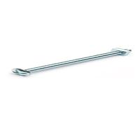 Bulk Hardware Bh04908 Boulon pour toiture et écrou BZP M6 x 80 mm, lot de 25 pièces