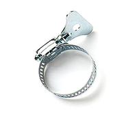 Bulk Hardware Bh04921 avec vis à ailette Tuyau Clip 30-40 mm (Taille 1 x), Lot de 2 pièces