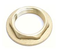 Bulk Hardware Bh05284 Flanged Écrou laiton 1/5,1 cm BSP, Lot de 2 pièces