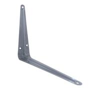 Bulk Hardware Bh05477 London Style Fixations pour étagère 200 x 150 mm (20,3 x 15,2 cm) Gris - (4 pièces)