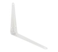 Bulk Hardware Bh05483 London Style Fixations pour étagère 200 x 150 mm (20,3 x 15,2 cm) Blanc - (8 pièces)