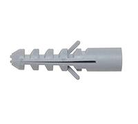 Bulk Hardware Bh05546 Heavy Duty sans monture en nylon Hardwall béton Ancre Wallplug, gris M5 x 25, Lot de 20 pièces