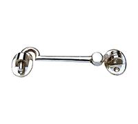 Bulk Hardware Bh05647 Silent Crochet de cabine, 150 mm (15,2 cm) - Chrome