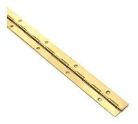 Bulk Hardware Bh05812 EB Charnière Piano, 600 x 25 mm ouvert (61 x 2,5 cm) - Laiton Plaqué