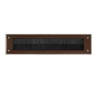 Bulk Hardware Bh05981 Lettre Boîte à lettres Brosse Boudin, 343 x 80 mm (13,1/5,1 cm X 3.1/20,3 cm) - Marron
