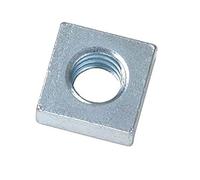 Bulk Hardware Bh06049 Zinc plaqué carré Écrou M6 Boulon pour toiture, Blanc, Lot de 100