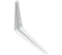 Bulk Hardware TM BH00230 Paquet de 20 Consoles embouties pour étagère 250 x 200 mm Blanc