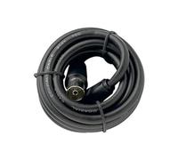 Bulk Hardware TM BH02559 Câble coaxial prise à fiche, Blanc, 2 m
