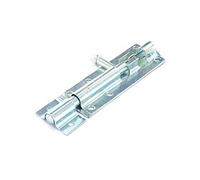Bulk Hardware TM BH04292 Verrou de sécurité robuste galvanisé, Blanc, 100 mm