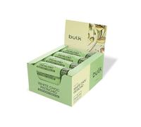 Bulk Macro Munch Barre Protéinée | White Chocolate Pistachio | 12 x 62g | 20g de protéines par barre | Faible en sucre | Riche en fibres | Texture à trois couches | Idéale à emporter