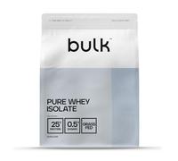 Bulk Pure Whey Isolate | Vanille | 25g de protéines portion | Isolat de lactosérum | Faible en sucre | Faible en matières grasses | Absorption rapide | Contribue au maintien musculaire | 500g