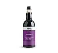 Bulk Sirop Barista Zéro Calorie, Cannelle, 1 Litre, Parfait pour les shakes protéinés, Café, Thé, Desserts, Faible teneur en matières grasses, Faible calories, l'emballage peut varier