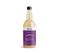 Bulk Sirop Barista Zéro Calorie, Chocolat Blanc, 1 Litre, Parfait pour les shakes protéinés, Café, Thé, Desserts, Faible teneur en matières grasses, Faible calories, l'emballage peut varier