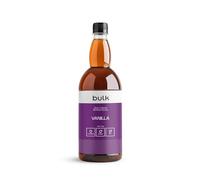 Bulk Sirop Barista Zéro Calorie, Vanille, 1 Litre, Parfait pour les shakes protéinés, Café, Thé, Desserts, Faible teneur en matières grasses, Faible calories, l'emballage peut varier