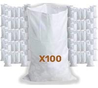 Bulker Sacs à Gravats Tissés Ultra Résistant 56 x 96 cm, 100 Unités