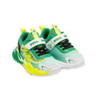 Bull Boys DNAL5117 Baskets à rugissement Jurassic Rex Vert Jaune, vert, 34 EU