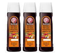 Bull-dog Lot de 3 sauces aux fruits et légumes (sauce tonkatsu) 500 ml