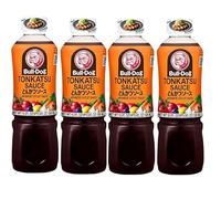 Bull Dog-Tonkatsu Sauce Obst und Gemüsesauce 500 ml x 4 Einheiten-Pack Promoo
