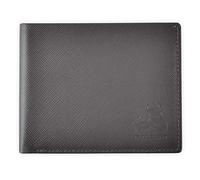 BULL GUARD Portefeuille à deux volets avec blocage RFID pour homme avec poche pour pièces de monnaie, Gris montagne sauvage, S, Moderne