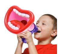 Bull Horn Speaker - Funny Record Play, Handheld Toy, Compact Voice Chan | Large Mouth Voice Changing Amplifier Bull Ho Kids Boys Girls Birthday Party Christmas Prank April Fools Day Stage Cosplay Fun