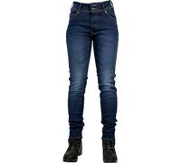 Bull-it Harrier Slim, jeans femmes Court 36 Bleu Foncé Bleu Foncé