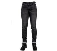 Bull-it Raven Slim, jeans femmes Court 34 Noir Noir