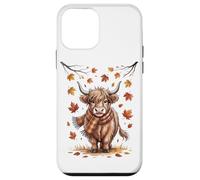 Bull Onward Power Feuilles d'automne Hiver Esprit Amoureux Coque pour iPhone 12 Mini