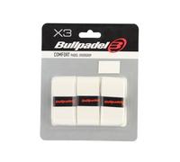 Bullpadel Overgrip GB-1200 Confort – Lot de 3 – Blanc