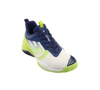 Bull padel Homme Grip 22i Chaussures de Padel, Blanc/Vert, 45 EU