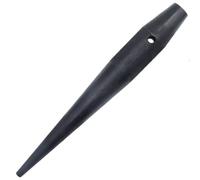 Bull Pin Heat-Treaded Steel Ironworker Tools with Black Finish and Tether Hole, Iron Workers Tool, 1-5/16-Inch X 10 Inch