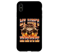 Bull Rider Bull Riding Bottes Style années 90 My Ride's Here Coque pour iPhone XS Max