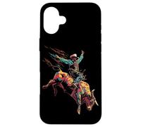 Bull Riding Rodéo Rider Bucking Bull Cowboy Western Coque pour iPhone 16 Plus