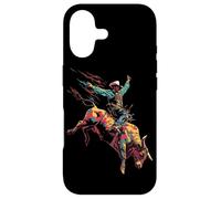 Bull Riding Rodéo Rider Bucking Bull Cowboy Western Coque pour iPhone 17